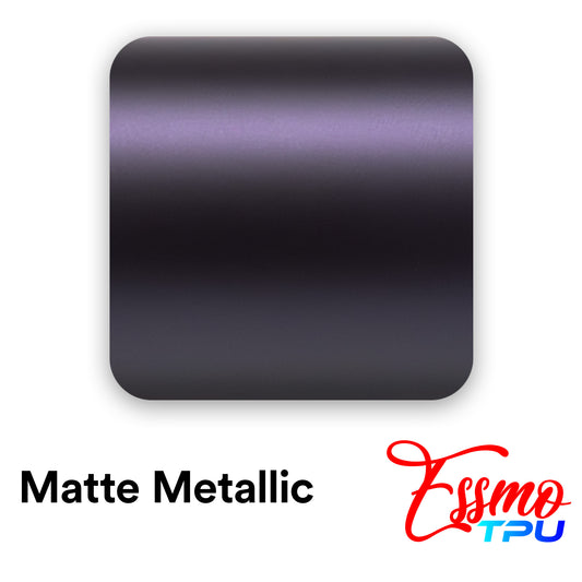 Matte Metallic Midnight Purple Dry Apply PPF TPU Paint Protection Film