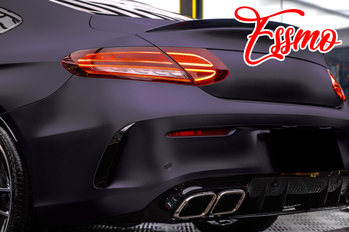 Matte Metallic Midnight Purple Dry Apply PPF TPU Paint Protection Film