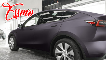 Matte Metallic Space Gray Dry Apply PPF TPU Paint Protection Film