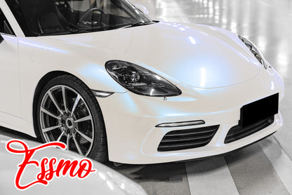 Pearl White Gloss Blue Dry Apply PPF TPU Paint Protection Film