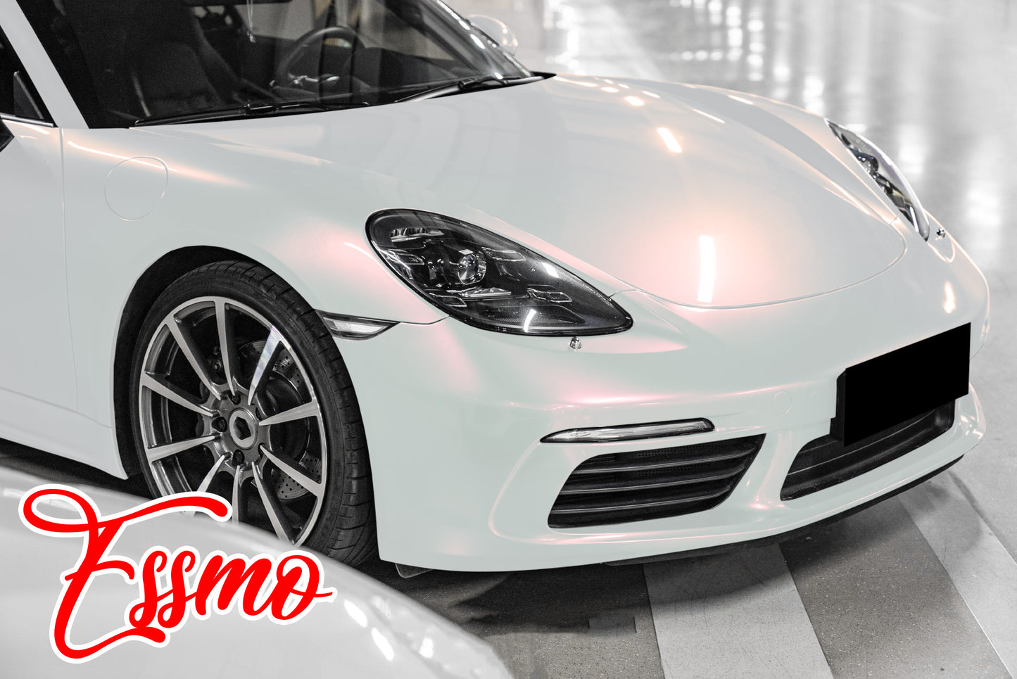 Pearl White Gloss Red Dry Apply PPF TPU Paint Protection Film