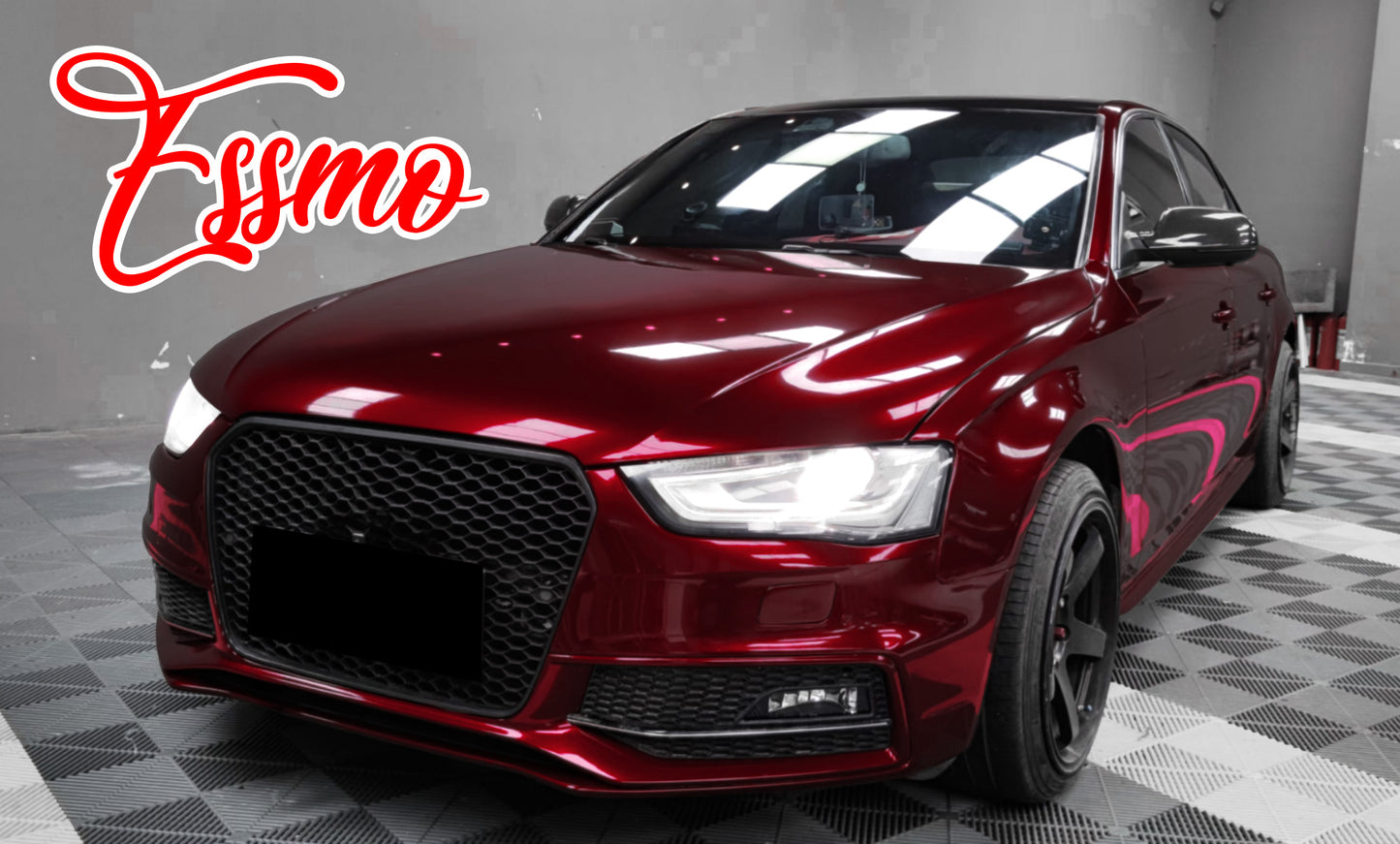 Liquid Metallic Mustard Purple Dry Apply PPF TPU Paint Protection Film
