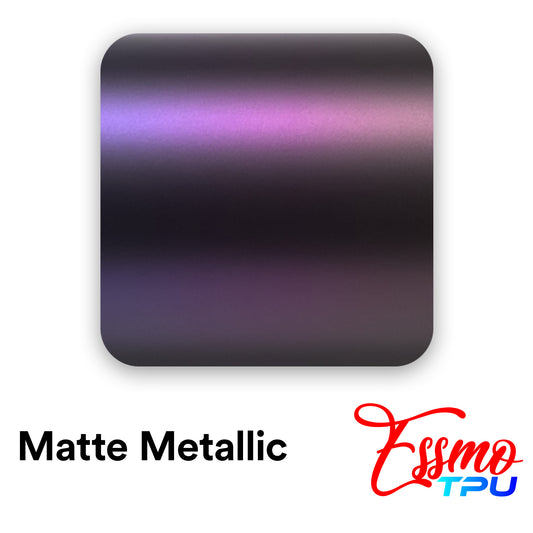Matte Metallic Magic Purple Dry Apply PPF TPU Paint Protection Film