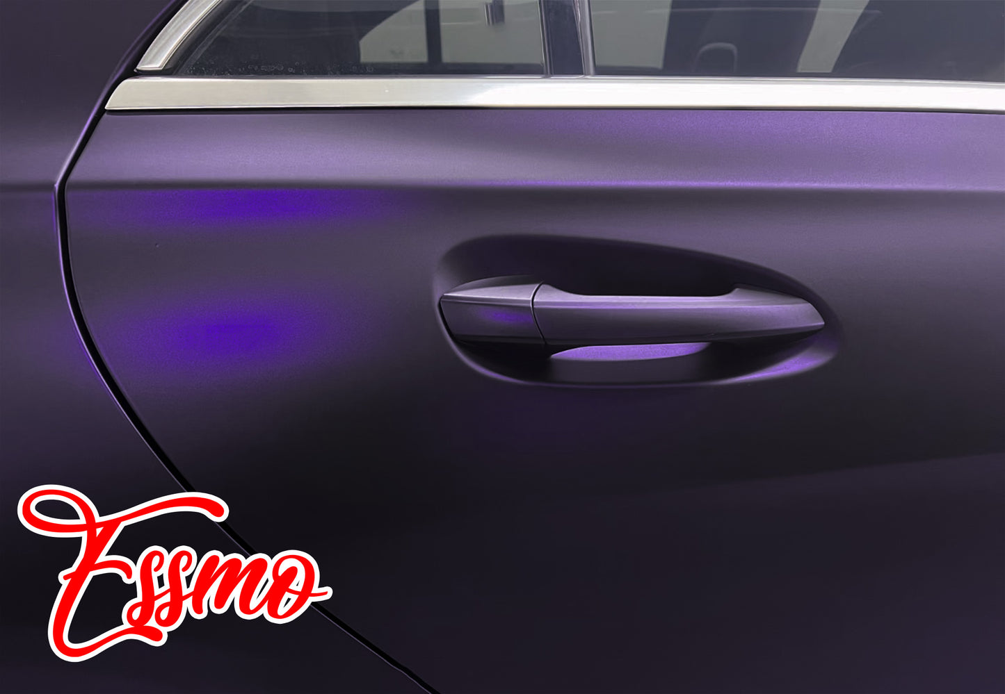 Matte Metallic Magic Purple Dry Apply PPF TPU Paint Protection Film