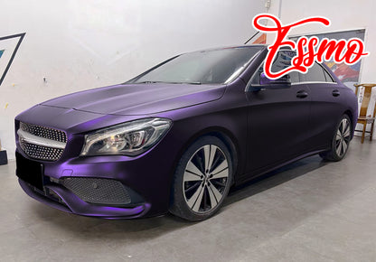 Matte Metallic Magic Purple Dry Apply PPF TPU Paint Protection Film