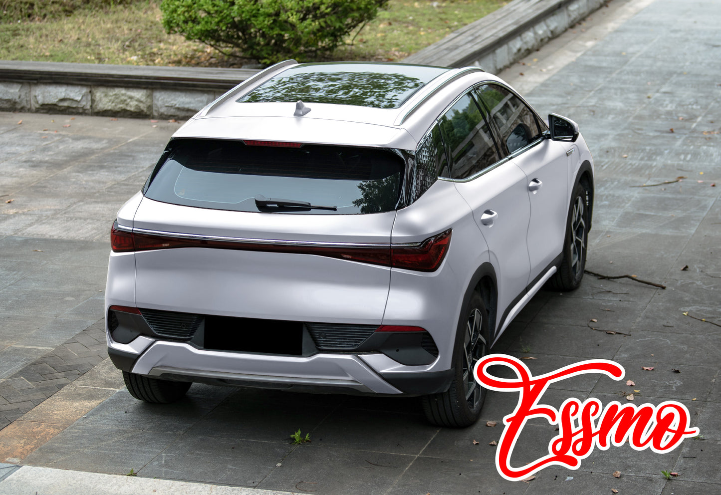 Matte Metallic Alexander Silver Dry Apply PPF TPU Paint Protection Film
