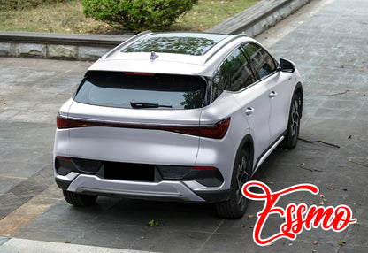 Matte Metallic Alexander Silver Dry Apply PPF TPU Paint Protection Film