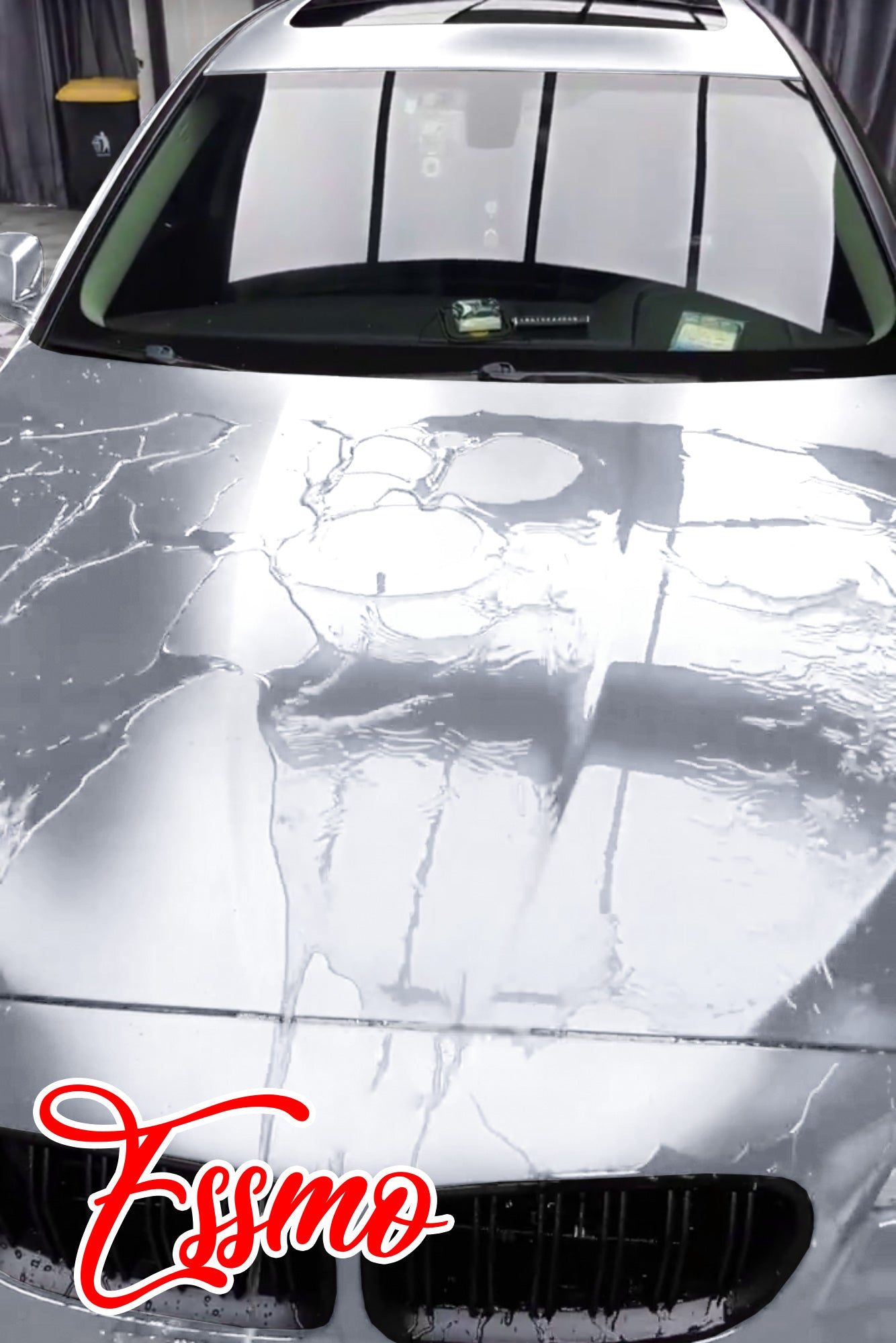 Matte Metallic Alexander Silver Dry Apply PPF TPU Paint Protection Film