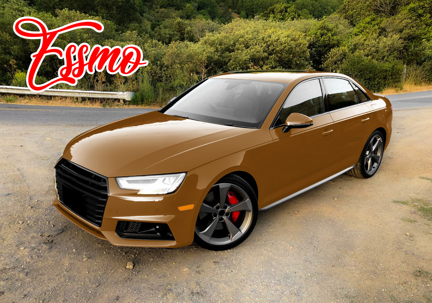 Gloss Dew Brown Dry Apply PPF TPU Paint Protection Film