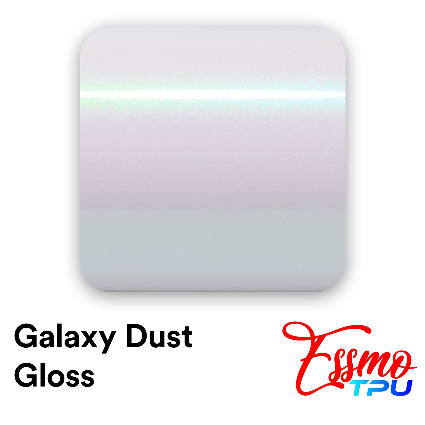 Galaxy Dust Gloss White Green Dry Apply PPF TPU Paint Protection Film