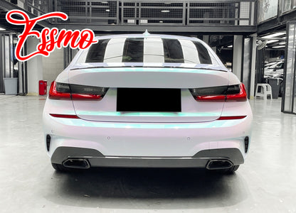 Galaxy Dust Gloss White Green Dry Apply PPF TPU Paint Protection Film