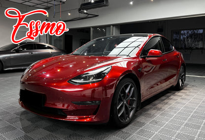 Gloss Metallic Gem Red Dry Apply PPF TPU Paint Protection Film