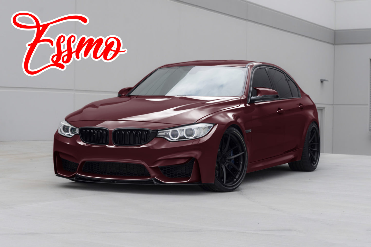 Gloss Burgundy Dry Apply PPF TPU Paint Protection Film