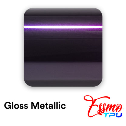 Gloss Metallic Nightfall Purple Dry Apply PPF TPU Paint Protection Film