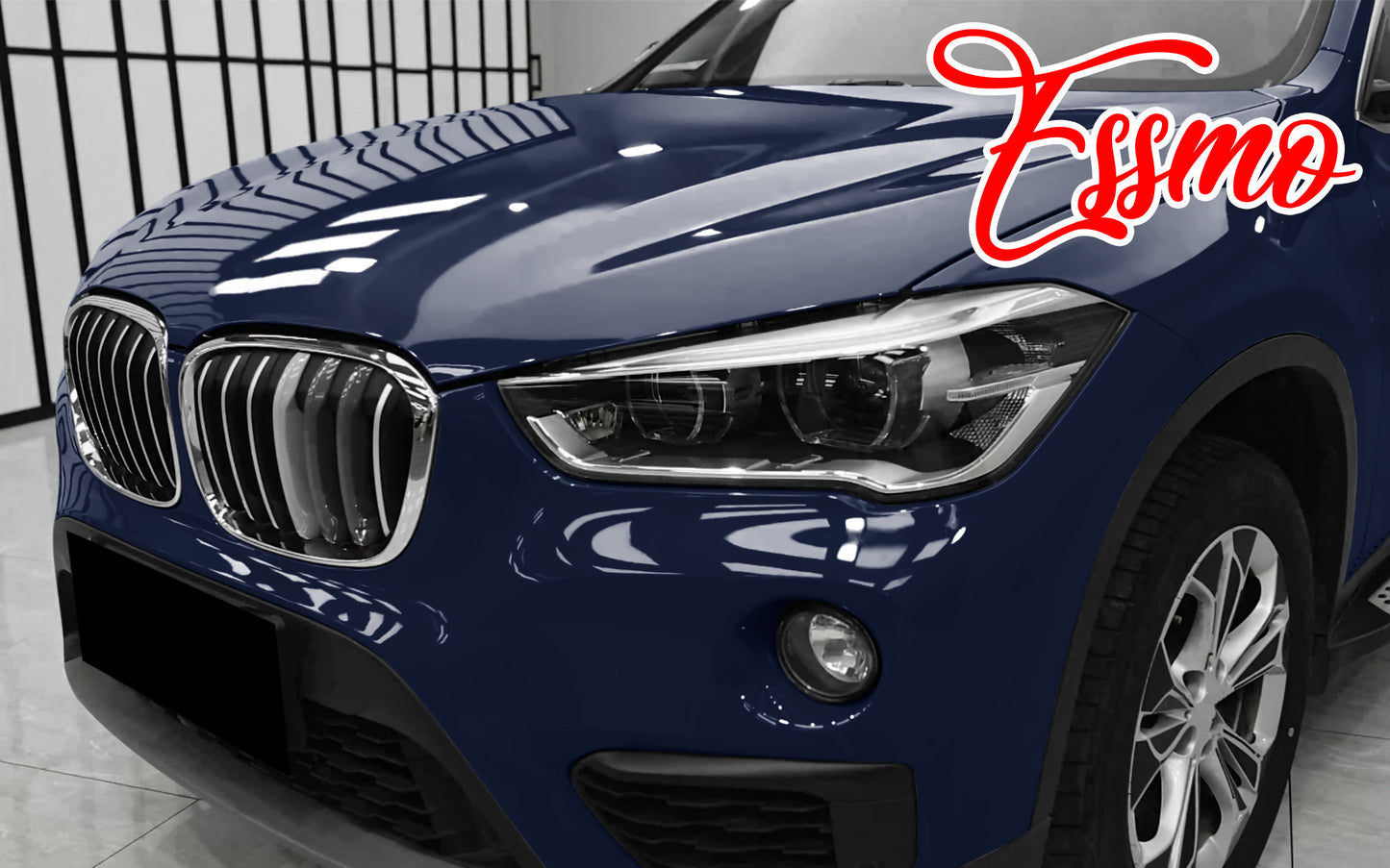 Gloss Midnight Blue Dry Apply PPF TPU Paint Protection Film
