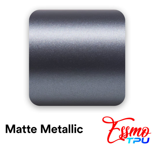 Matte Metallic Stellar Gray Dry Apply PPF TPU Paint Protection Film