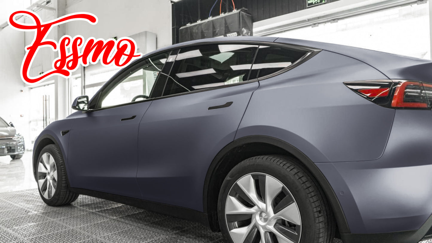 Matte Metallic Stellar Gray Dry Apply PPF TPU Paint Protection Film
