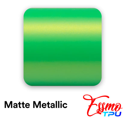 Matte Metallic Beast Green Dry Apply PPF TPU Paint Protection Film