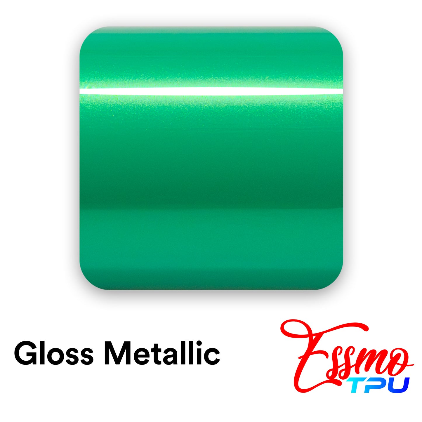 Gloss Metallic Emerald Green Dry Apply PPF TPU Paint Protection Film