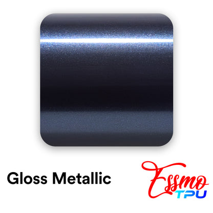 Gloss Metallic Basalt Gray Dry Apply PPF TPU Paint Protection Film