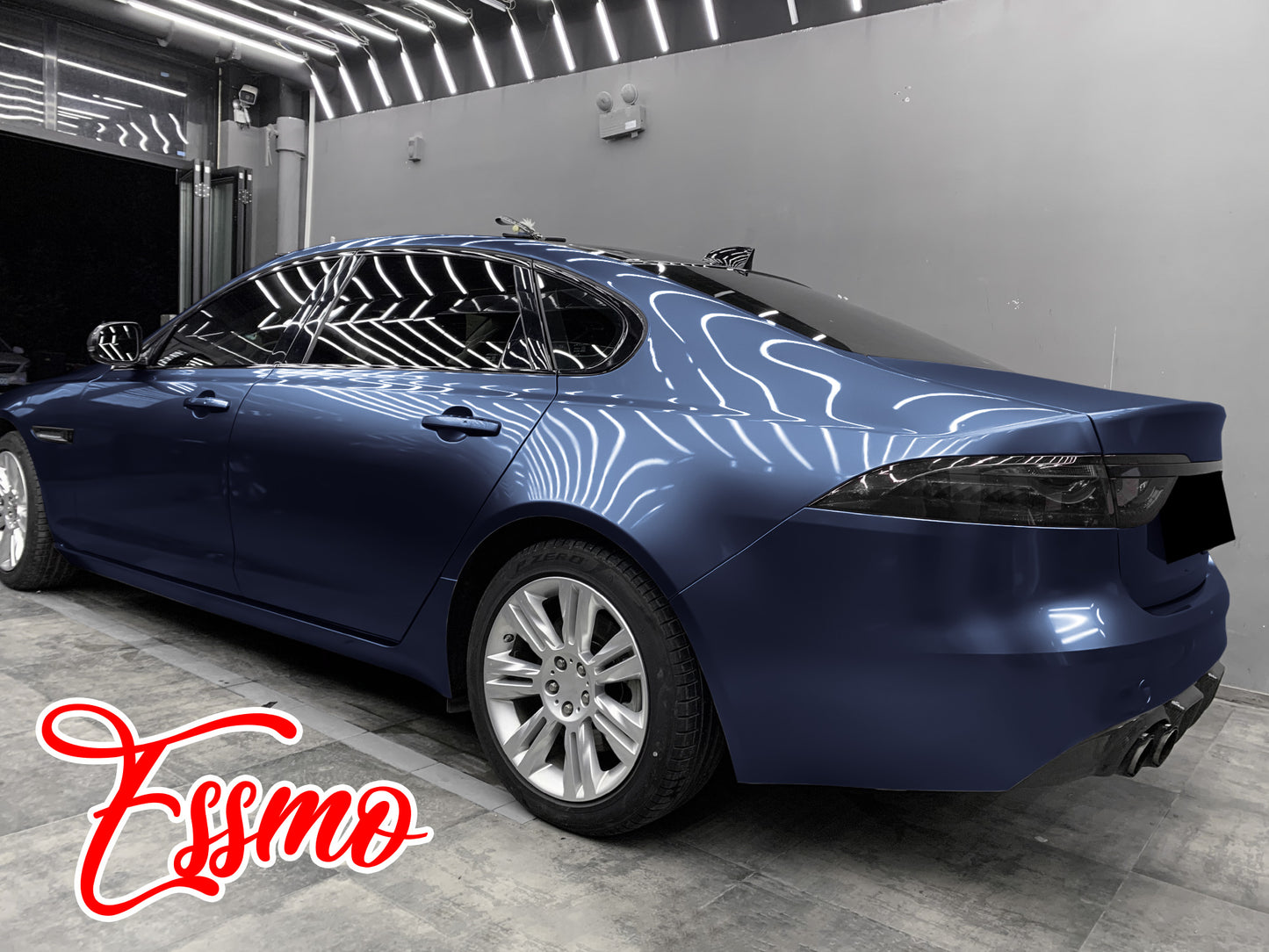 Gloss Metallic Basalt Gray Dry Apply PPF TPU Paint Protection Film