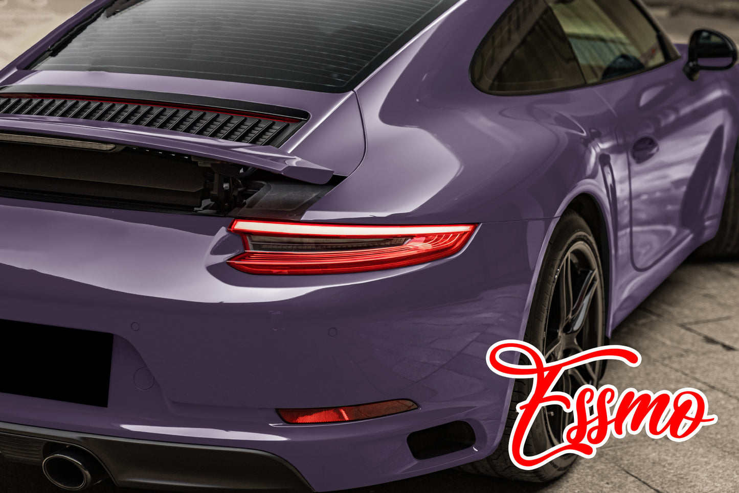 Gloss Negroni Purple Dry Apply PPF TPU Paint Protection Film