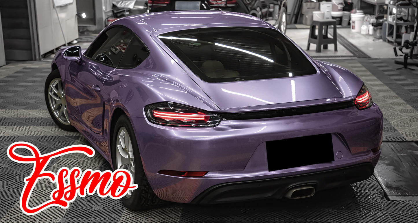 Liquid Metallic Brown Lilac Dry Apply PPF TPU Paint Protection Film