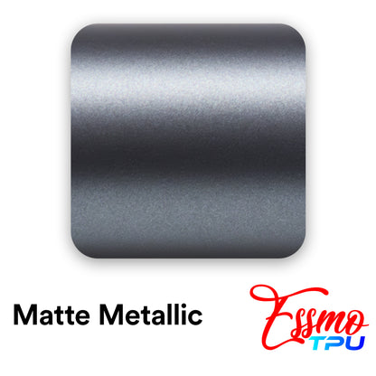 Matte Metallic Selenite Steel Dry Apply PPF TPU Paint Protection Film