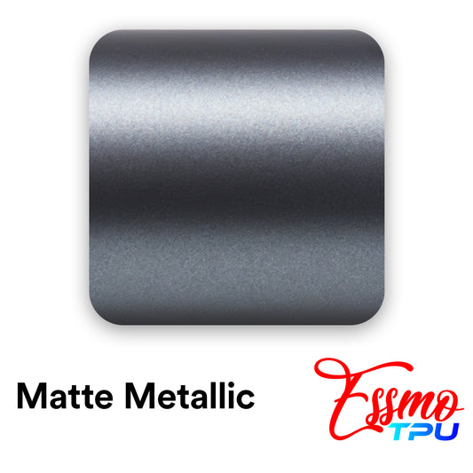 Matte Metallic Selenite Steel Dry Apply PPF TPU Paint Protection Film