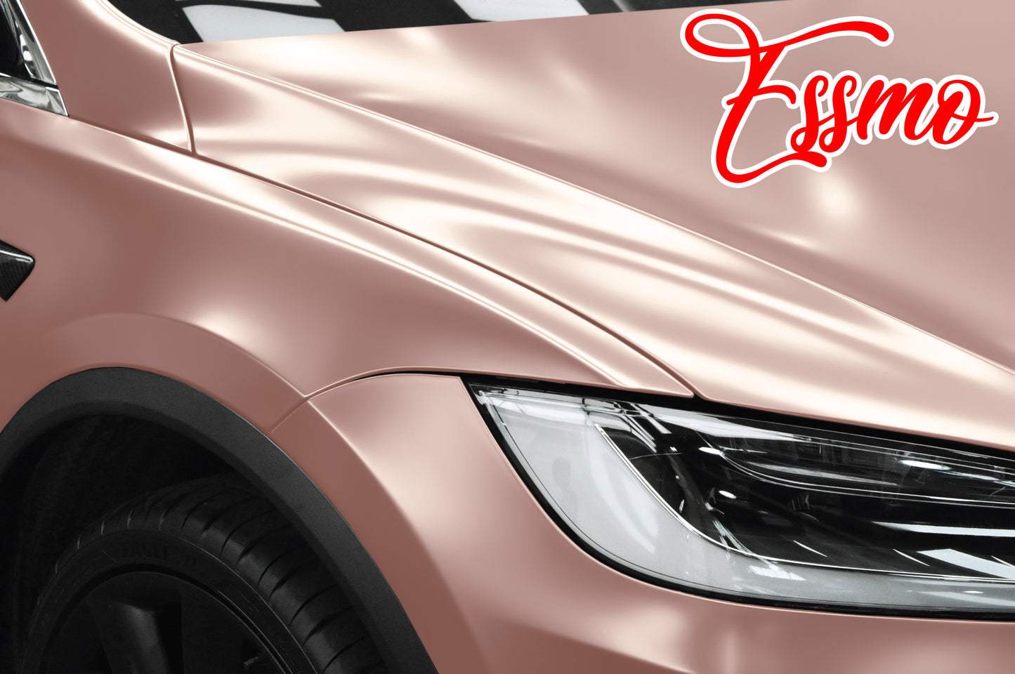Matte Metallic Rose Gold Dry Apply PPF TPU Paint Protection Film