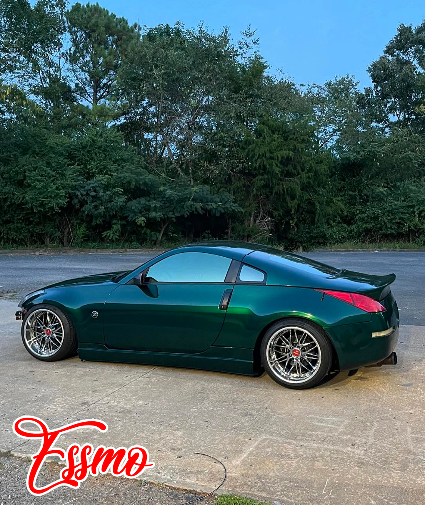 PET Super Gloss Metallic Agate Green Vinyl Wrap