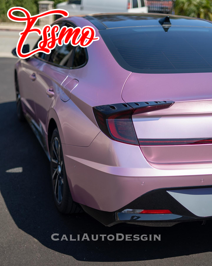 PET Super Gloss Metallic Passion Pink Vinyl Wrap