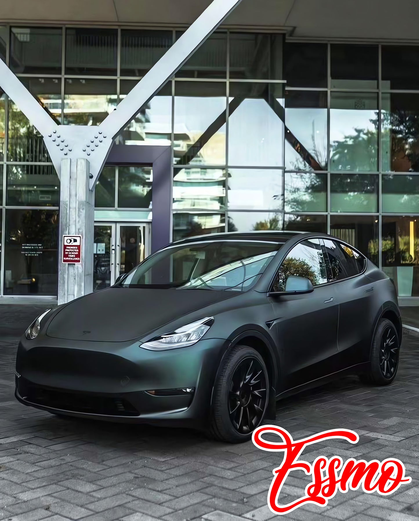 Matte Metallic Blackish Green Vinyl Wrap