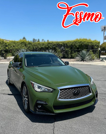 PET Super Gloss Combat Green Vinyl Wrap