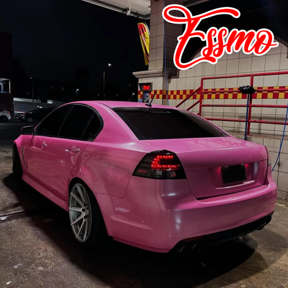 PET Super Gloss Metallic Petal Pink Vinyl Wrap