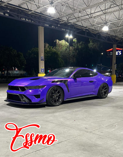 PET Super Gloss Metallic Mauvine Blue Vinyl Wrap