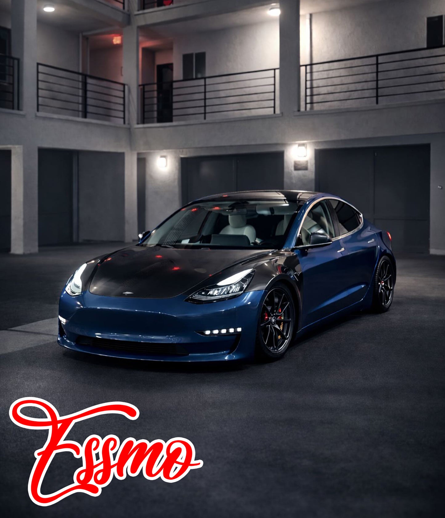 PET Super Gloss Neptune Blue Vinyl Wrap