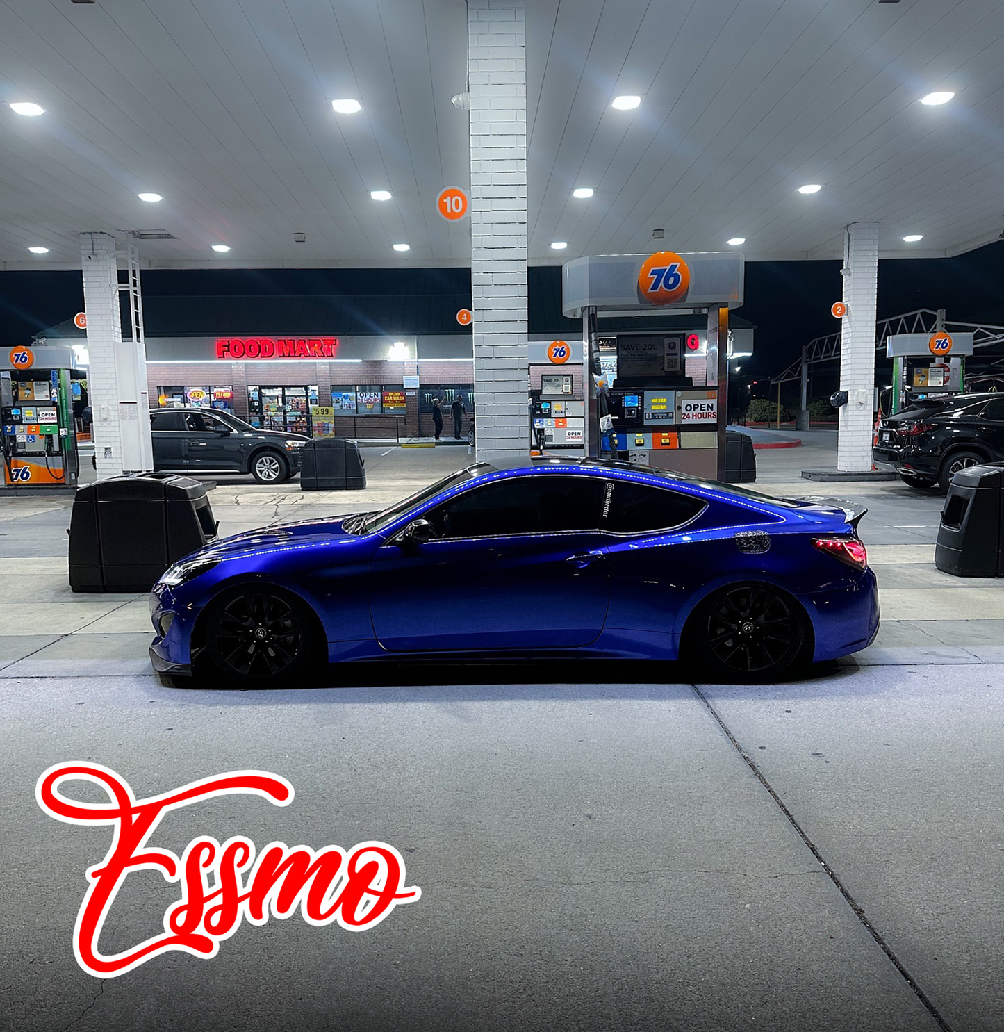 PET Liquid Metallic Klein Blue Vinyl Wrap