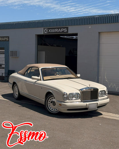 PET Super Gloss Pepper White Vinyl Wrap