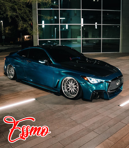 PET Super Gloss Metallic Peacock Green Vinyl Wrap