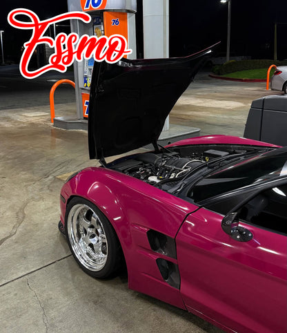 PET Super Gloss Ruby Star Red Vinyl Wrap