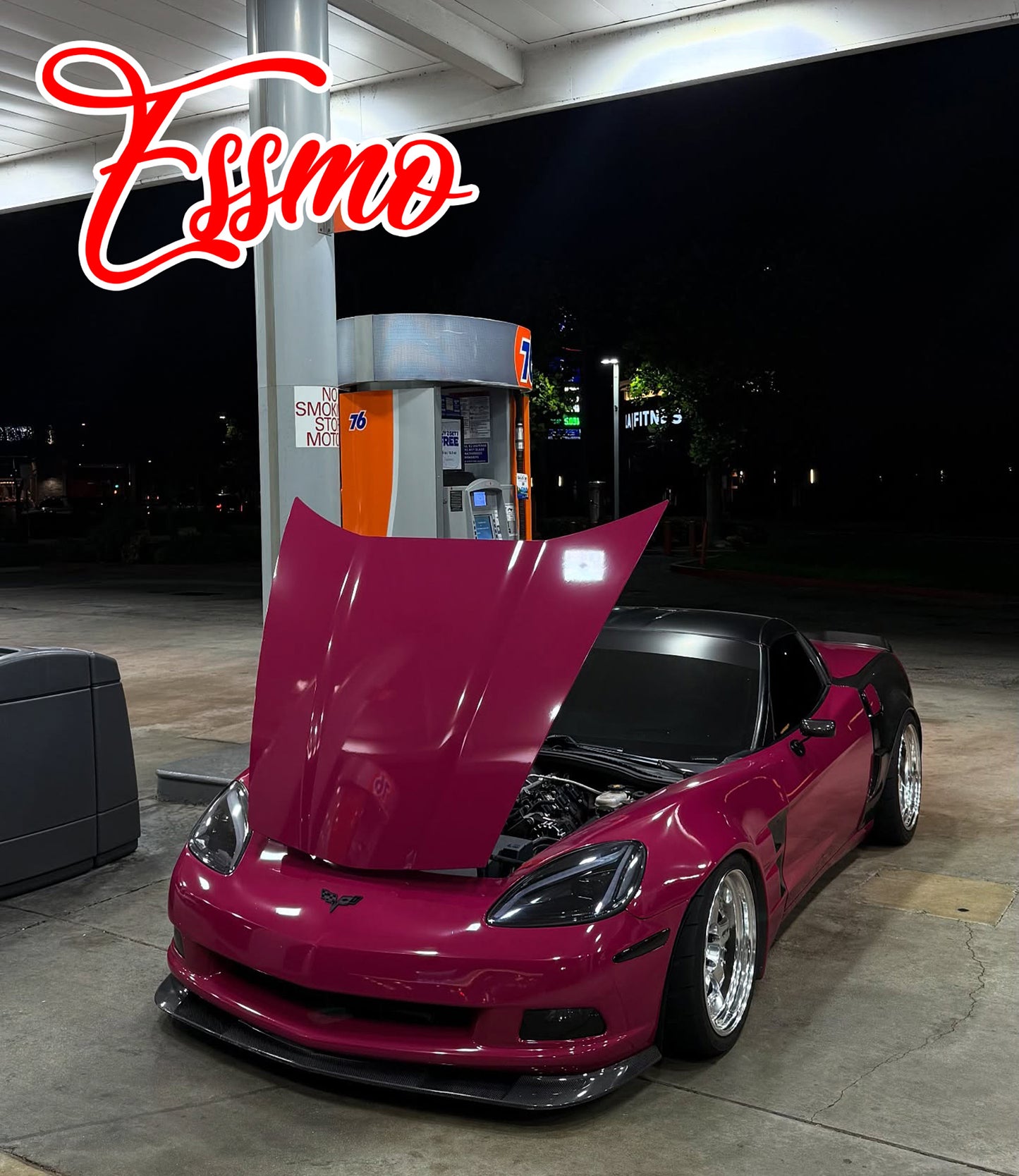 PET Super Gloss Ruby Star Red Vinyl Wrap