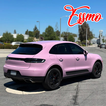 PET Super Gloss Chalk Pink Vinyl Wrap
