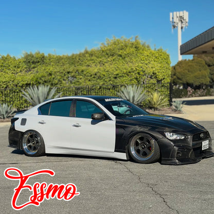 PET Super Gloss Light Nardo Gray Vinyl Wrap