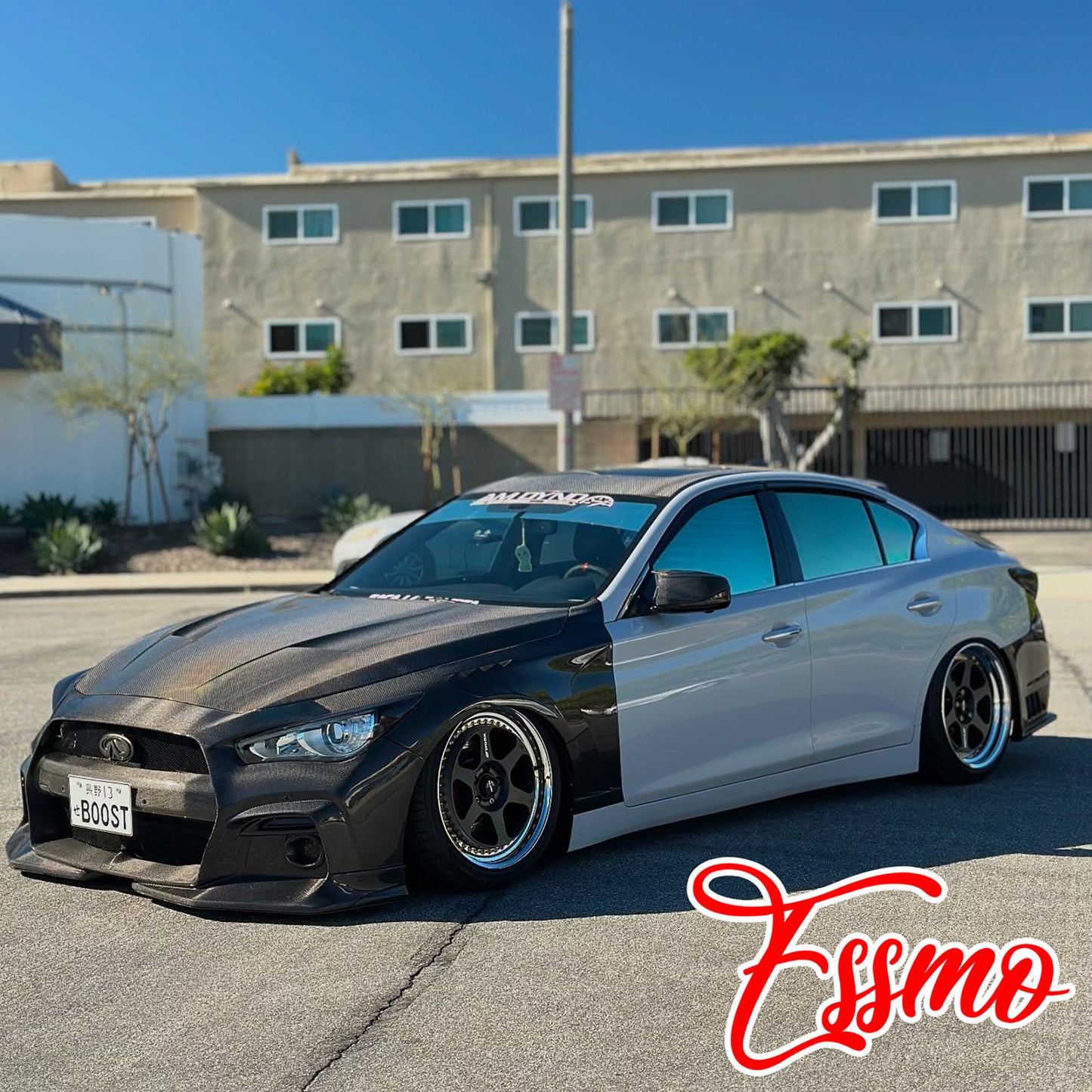 PET Super Gloss Light Nardo Gray Vinyl Wrap