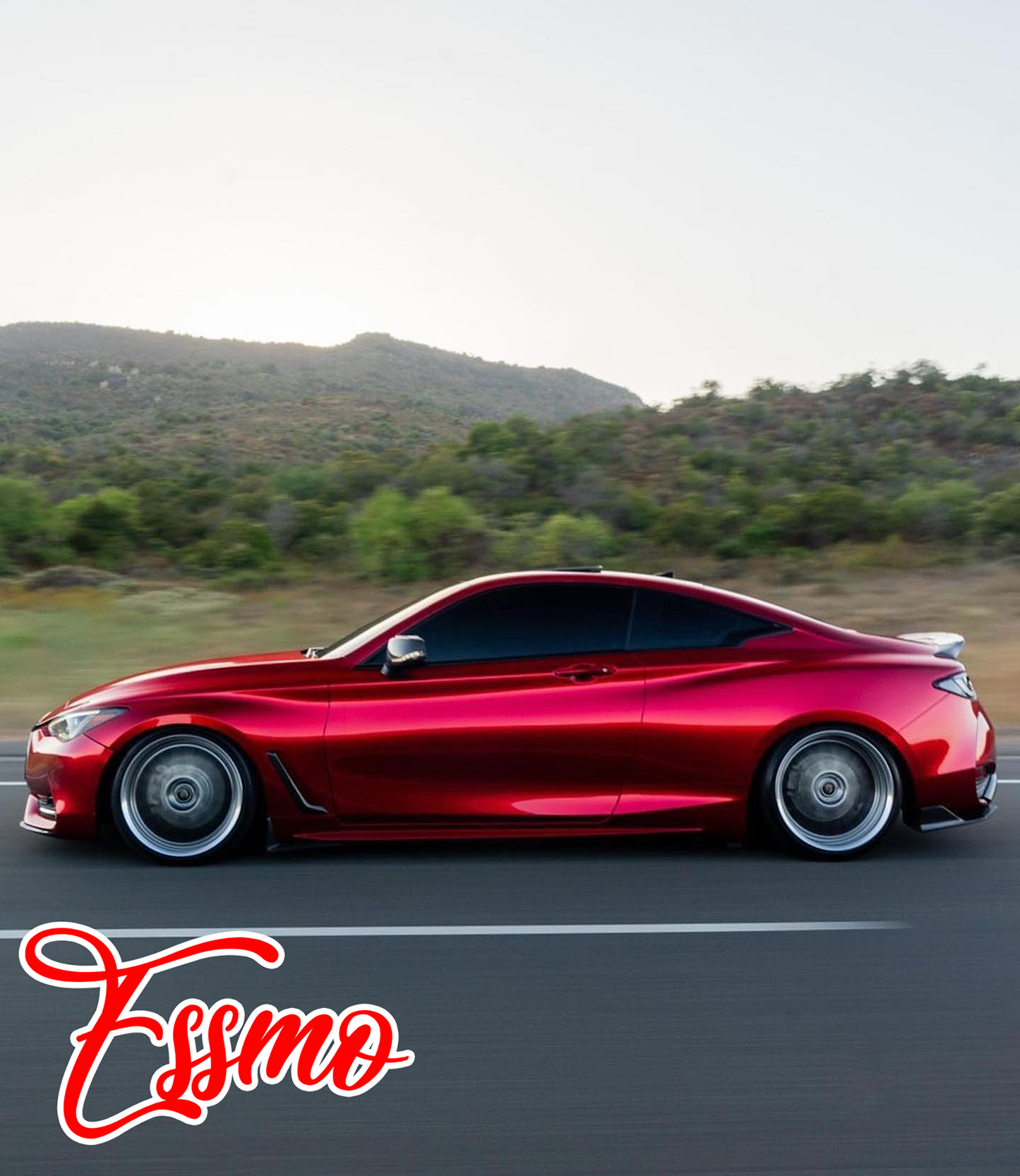 PET Super Gloss Metallic Soul Red Vinyl Wrap