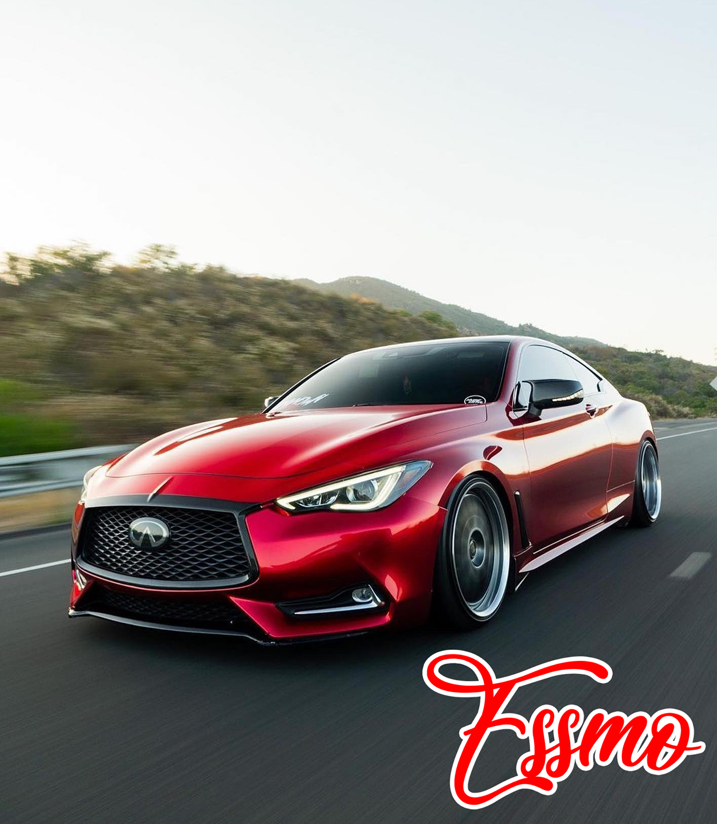 PET Super Gloss Metallic Soul Red Vinyl Wrap