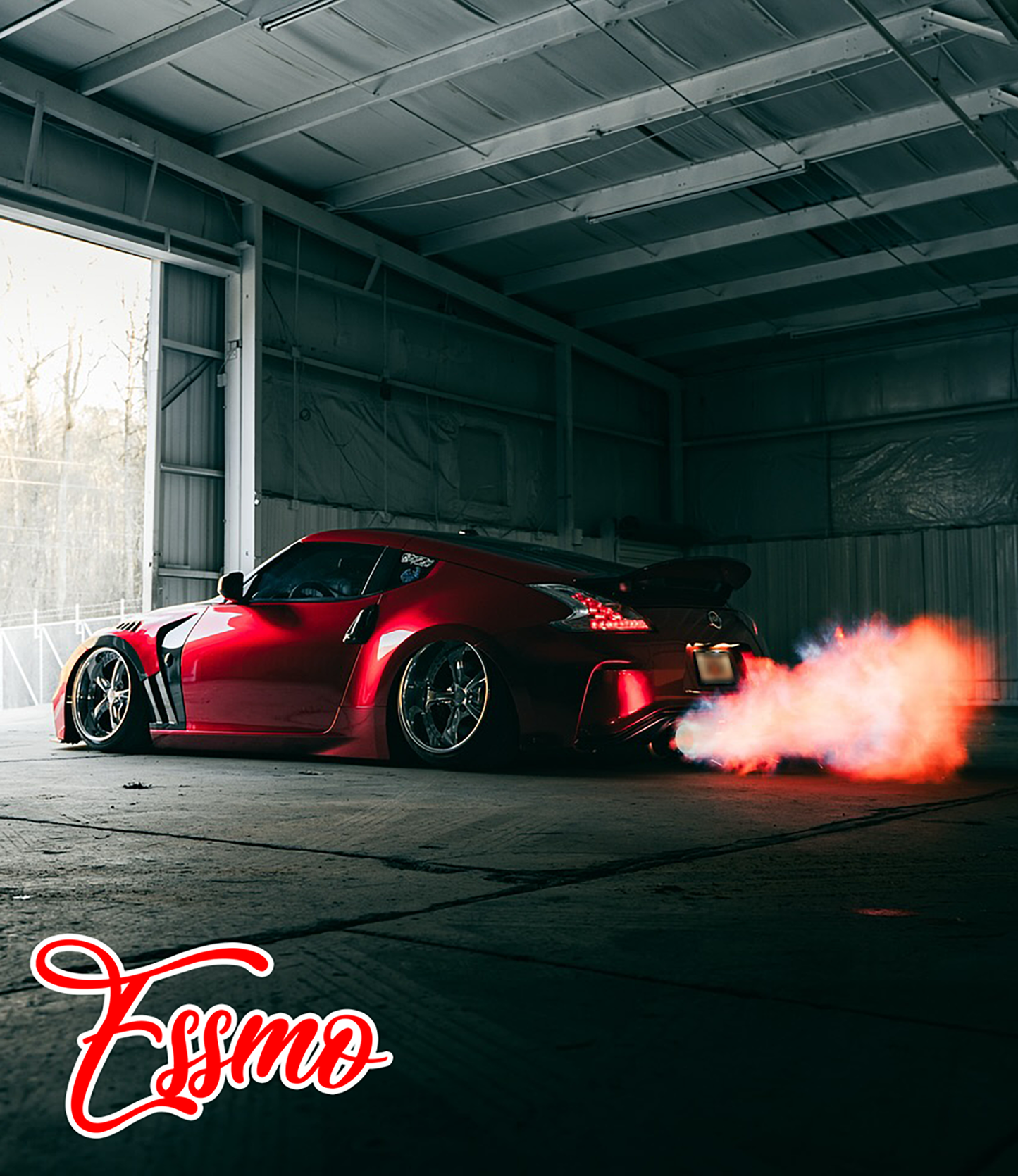 PET Super Gloss Metallic Gem Red Vinyl Wrap