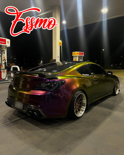 PET Galaxy Dust Gloss Celestial Unicorn Color Shift Vinyl Wrap