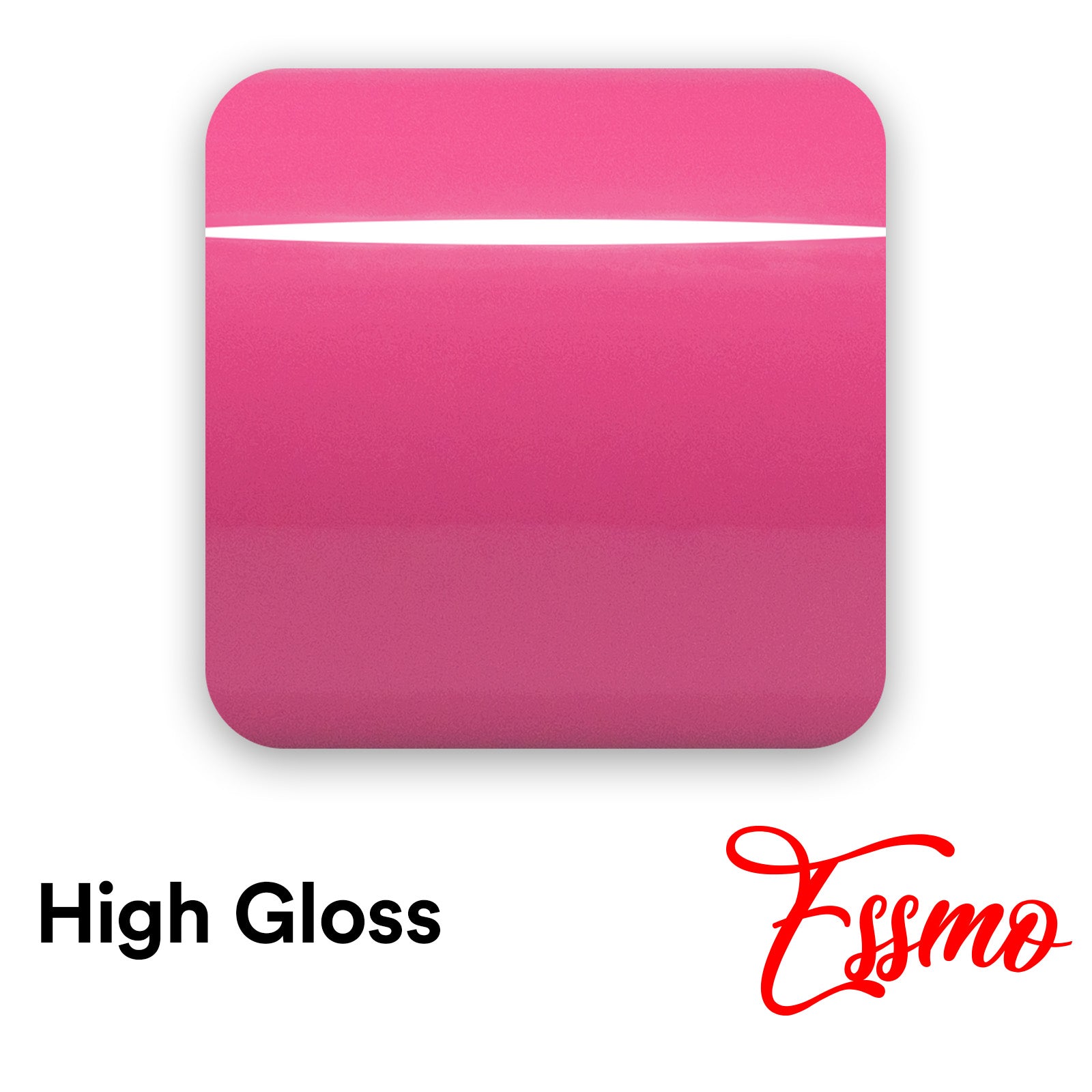 High Gloss Candy Pink Vinyl Car Wrap